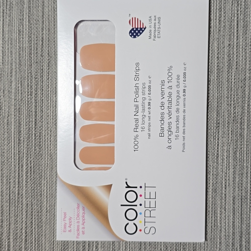 Color street tan 100% nail strips